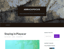 Tablet Screenshot of abracapocus.org